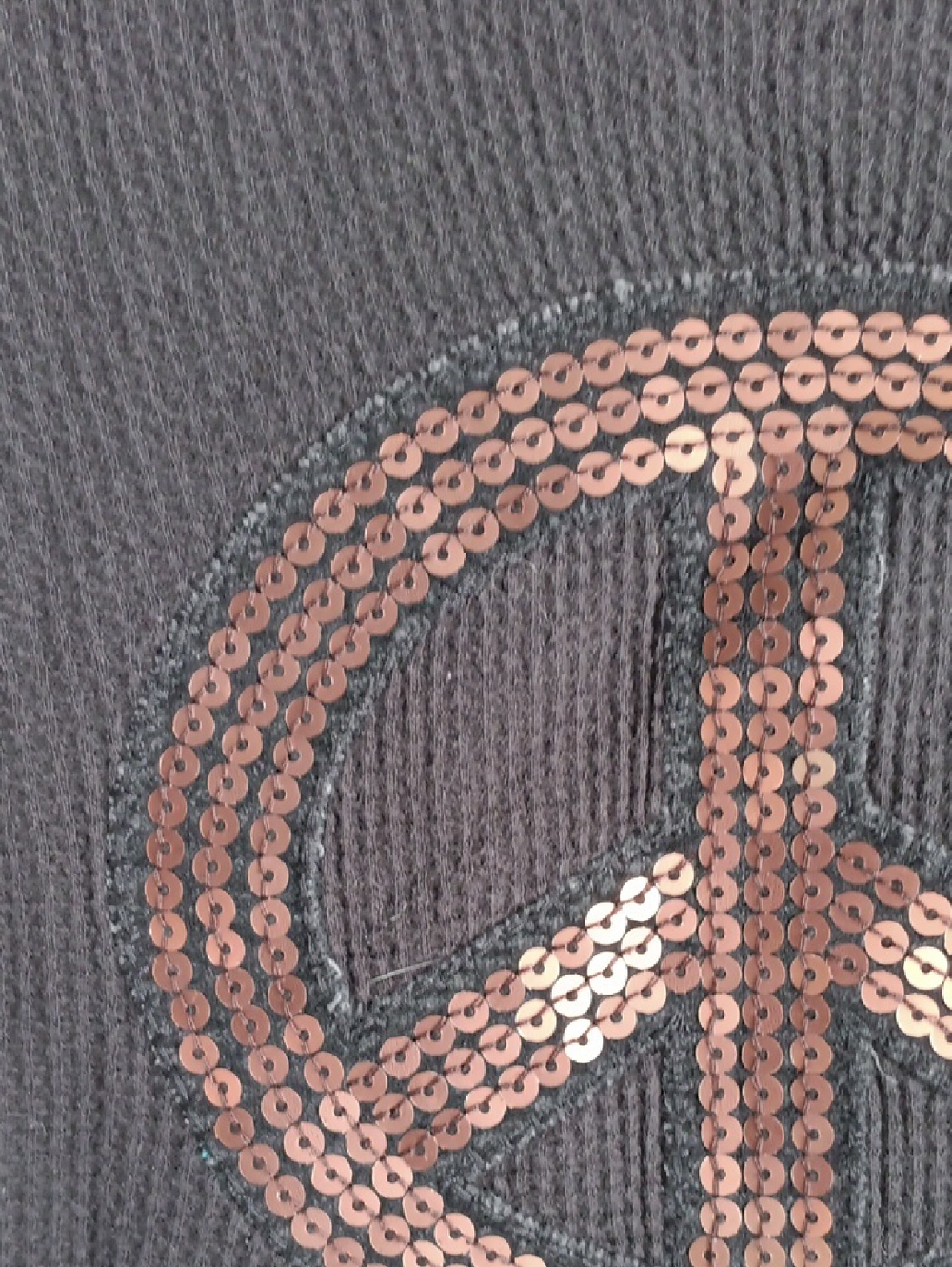 Vintage Lucky Brand Black Cotton Long Sleeve Tee Shirt - Picture 3 of 4